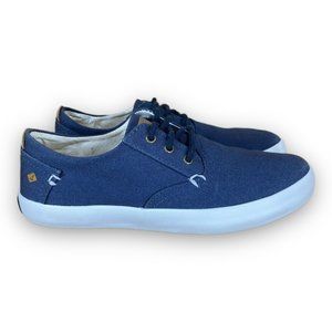 Sperry Bodie Canvas Sneakers YB59293 Low Top Lace Up Blue Youth 4M Women 5.5